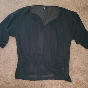 Sheer Short Sleeve Top